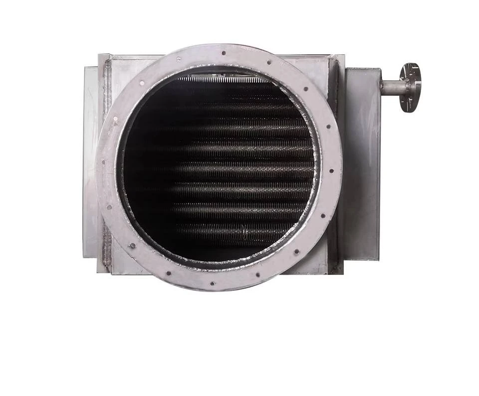 Heavy Duty Finned Copper Condenser Heat Exchanger Custom Dry Cooler Radiator For Oil Gas Refinery Process Cooling factory