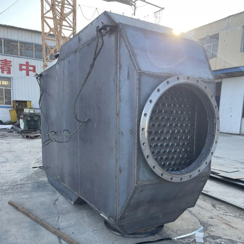 Industrial Boiler Waste Heat Recovery Unit Finned Tube Flue Gas Heat Exchanger For Exhaust Energy Saving factory
