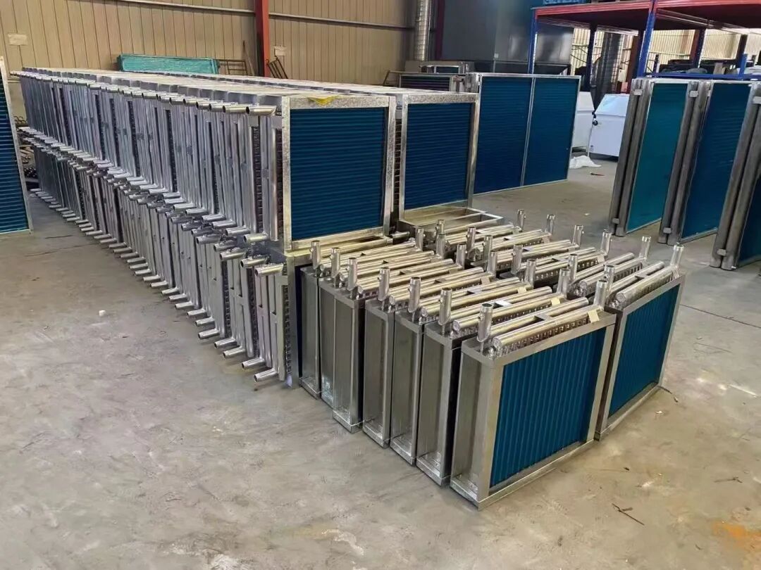 Industrial Copper Tube Aluminum Fin Evaporator Coil R134A Refrigeration Heat Exchanger For Commercial Dehumidifier Freezer Industrial Copper Tube Aluminum Fin Evaporator Coil R134A Refrigeration Heat Exchanger For Commercial Dehumidifier Freezer