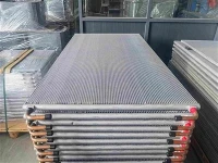 Aluminum Micro Channel Heat Exchangers Evaporator Condener Coils