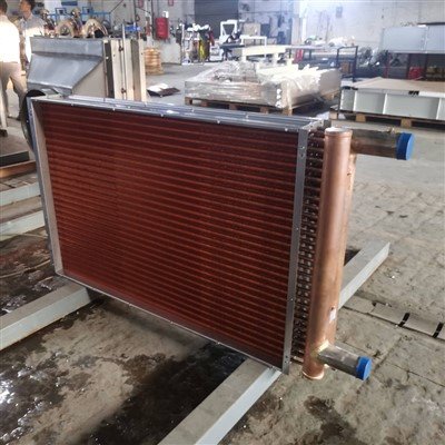 Efficient Corrosion Resistant Tubes And Fins Heat Exchanger For Industrial Marine Cooling Systems And Use