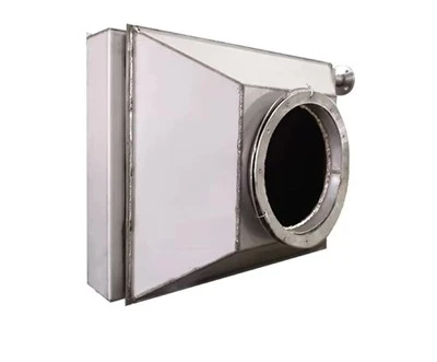 Heavy Duty Finned Copper Condenser Heat Exchanger Custom Dry Cooler Radiator For Oil Gas Refinery Process Cooling