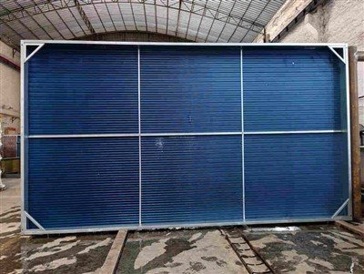 High Efficiency Industrial Cooling Coil Copper Tube Aluminum Fin Water To Air Condenser For HVAC Replacement Carrier 38AP