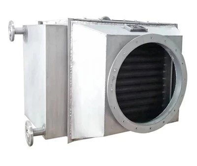 Industrial Stainless Steel Flue Gas Heat Exchanger Exhaust Gas Economizer For Boiler Waste Heat Recovery Systems