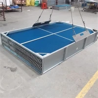 Large Stainless Steel Air Cooler And Steam Condensation Heat Exchanger For Waste Heat Recovery Systems