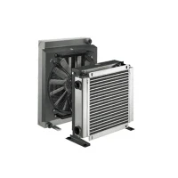 New 100L/MIN Radiator Hydraulic Oil Coolers Air Cooled Plate-Fin Aluminum Hydraulic Oil Cooler