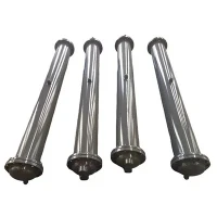 Oil Cooler Shell And Tube Heat Exchanger For Samsung Air Compressor TM1500